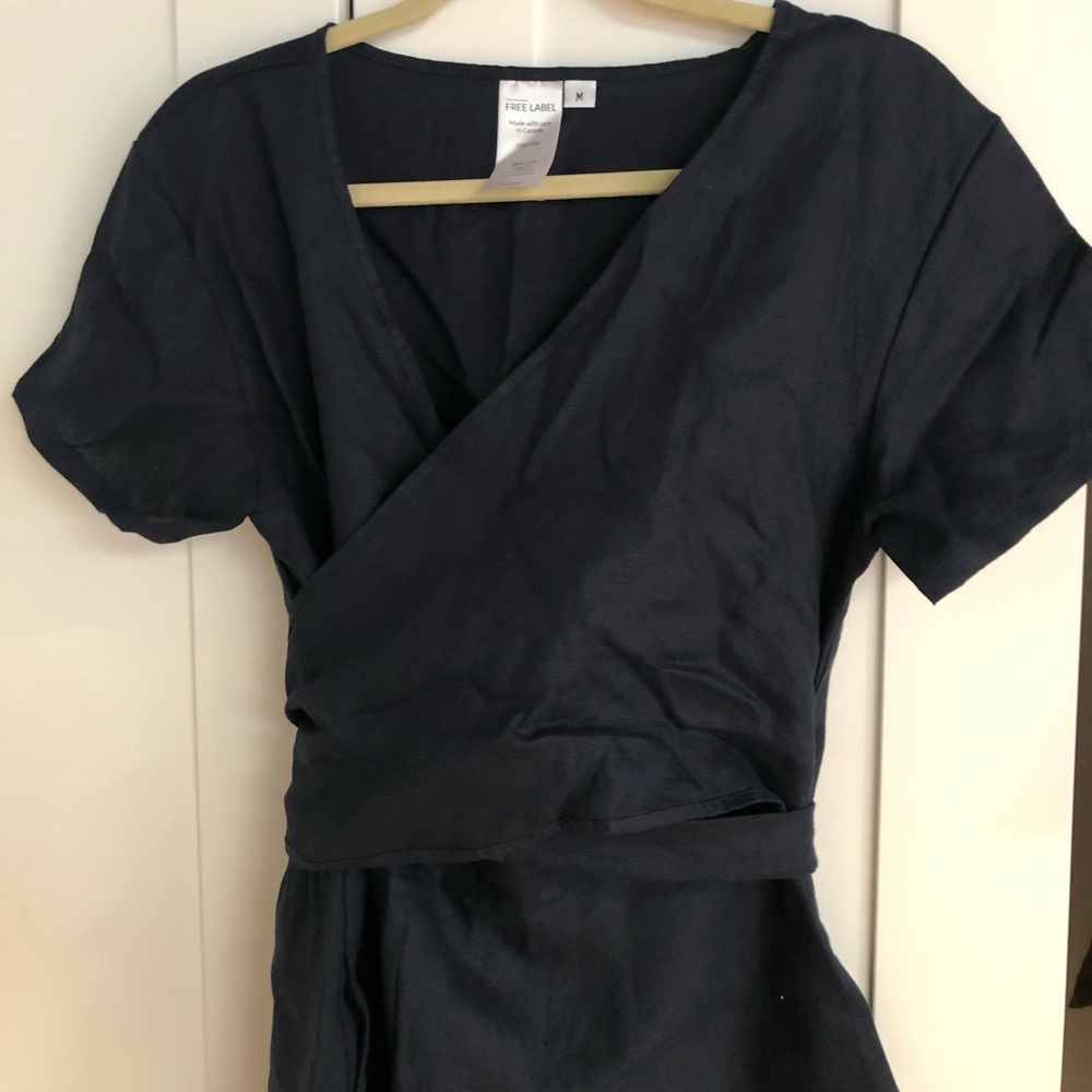 Linen jumpsuit from free label